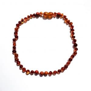 Baltische Barnsteen baby ketting - Moed